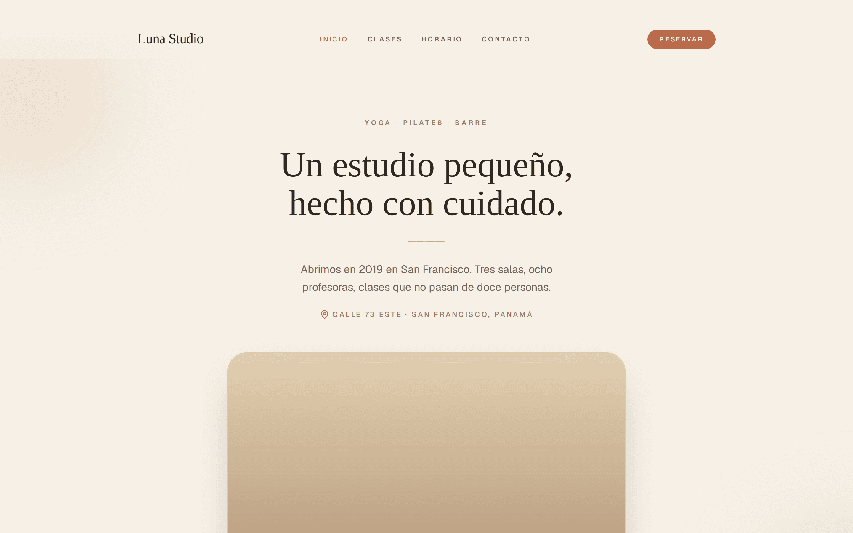 Luna Studio — Yoga y bienestar